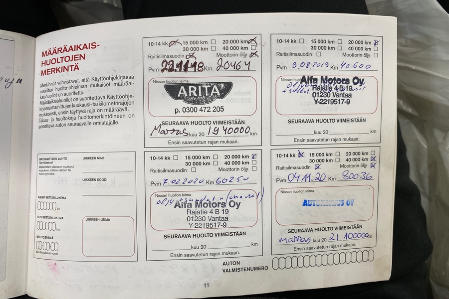 Nissan Qashqai vaihtoauto