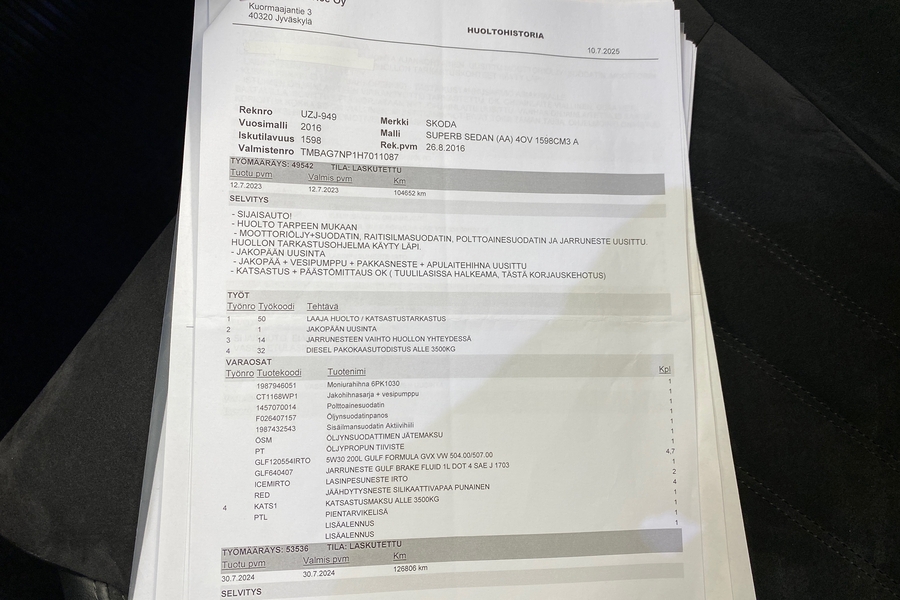 Skoda Superb vaihtoauto