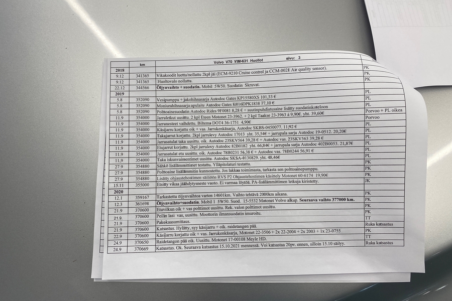 Volvo V70 vaihtoauto