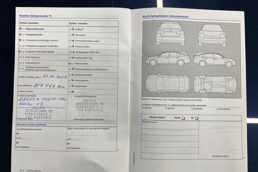 Volkswagen Passat vaihtoauto