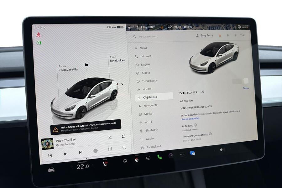 Tesla Model 3 vaihtoauto