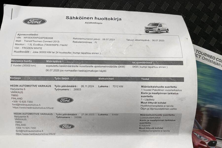 Ford Transit Connect vaihtoauto