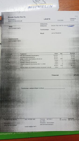 Dacia Duster vaihtoauto