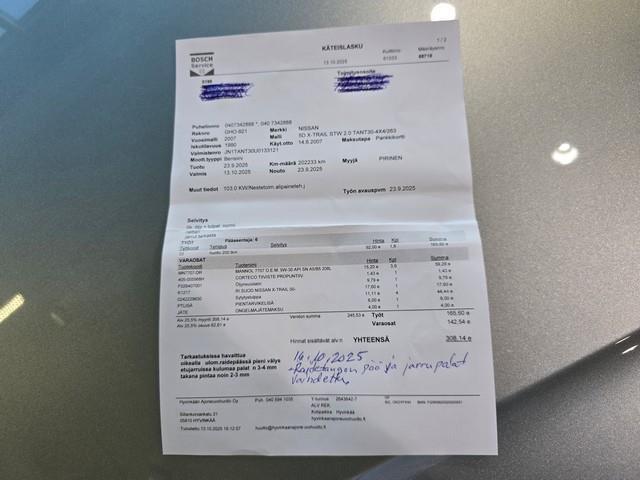 Nissan X-Trail vaihtoauto