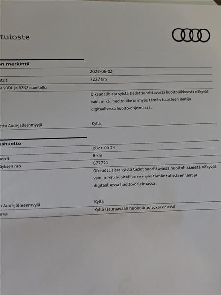 Audi A3 vaihtoauto