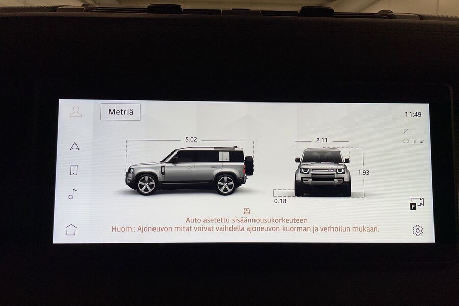 Land Rover Defender vaihtoauto