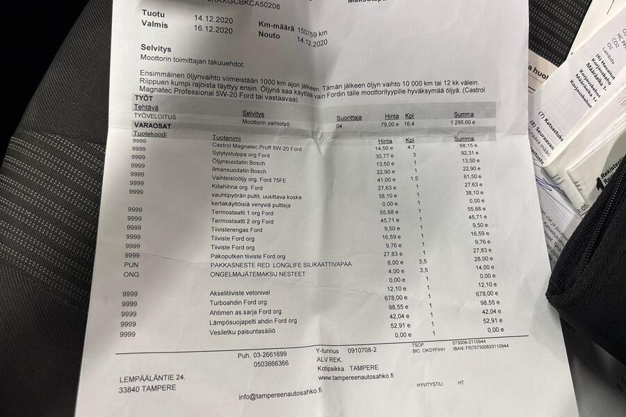 Ford Focus vaihtoauto