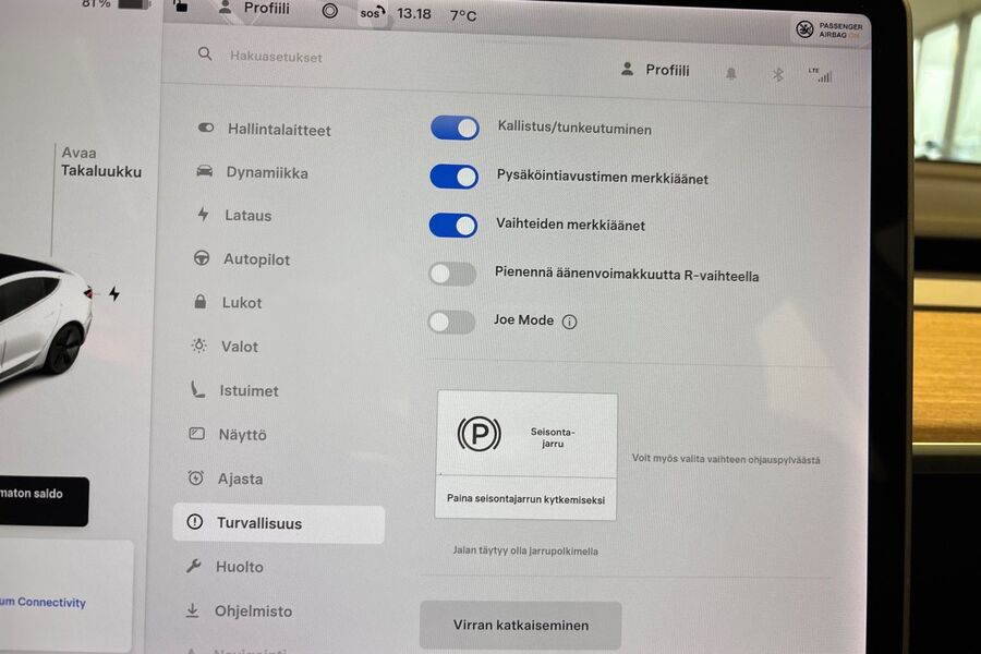 Tesla Model 3 vaihtoauto