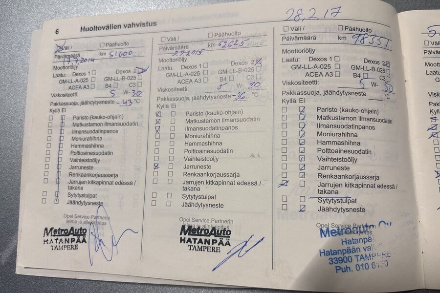 Opel Astra vaihtoauto