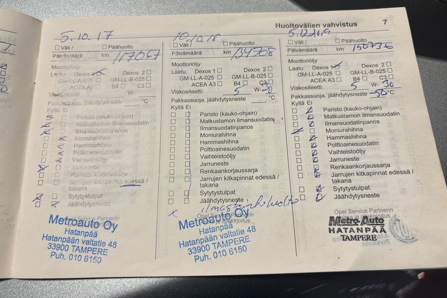 Opel Astra vaihtoauto