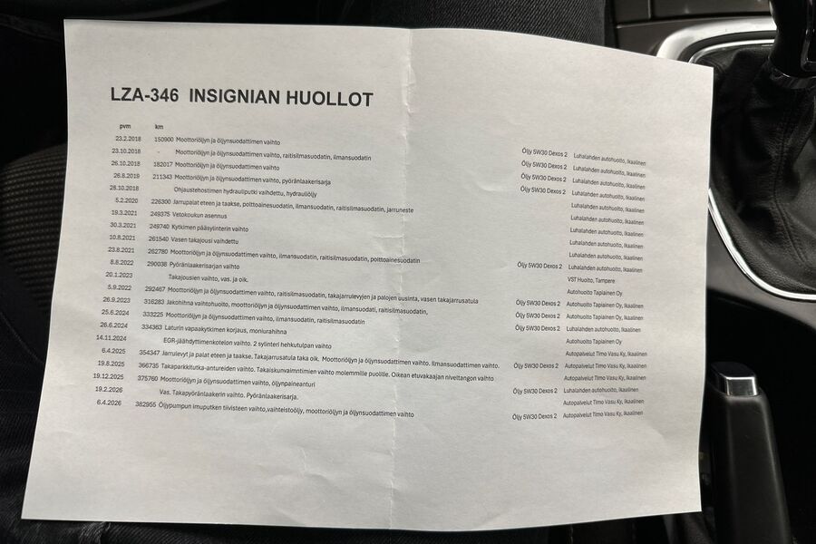 Opel Insignia vaihtoauto