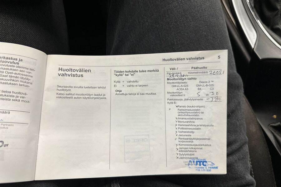 Opel Insignia vaihtoauto