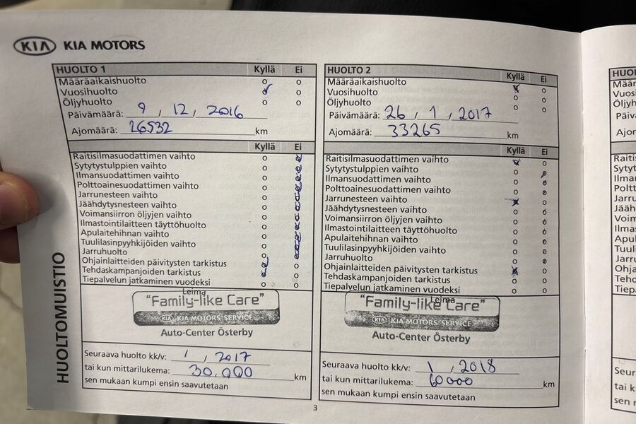 Kia Optima vaihtoauto