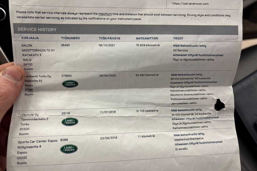 Land Rover Discovery Sport vaihtoauto