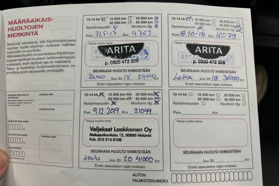 Nissan Qashqai vaihtoauto