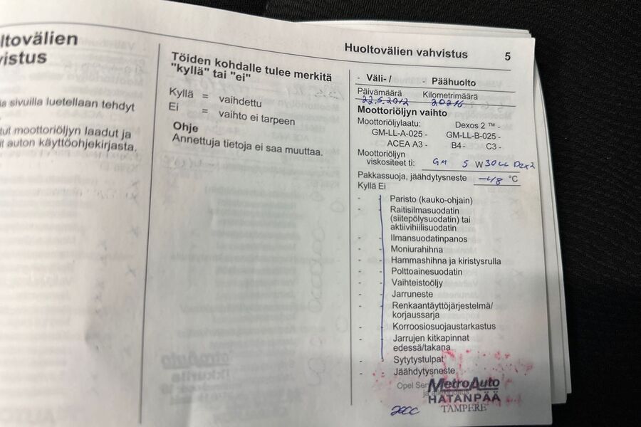 Opel Insignia vaihtoauto