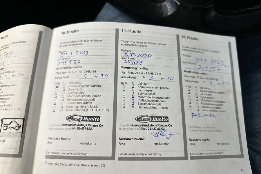 Opel Zafira vaihtoauto