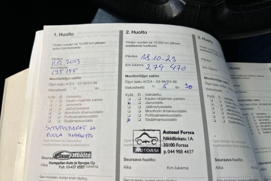 Opel Zafira vaihtoauto