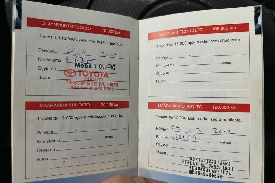 Toyota Corolla vaihtoauto