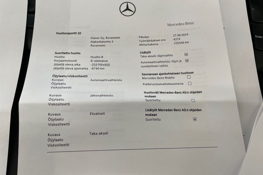 Mercedes-Benz E vaihtoauto