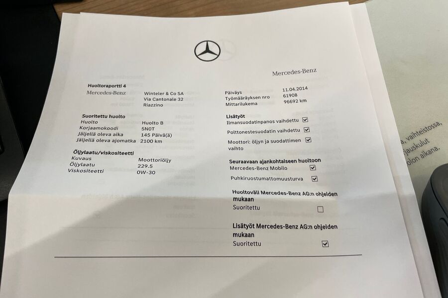 Mercedes-Benz E vaihtoauto