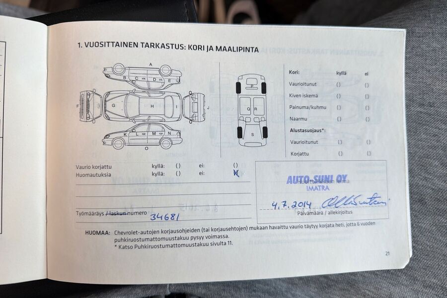 Chevrolet Cruze vaihtoauto