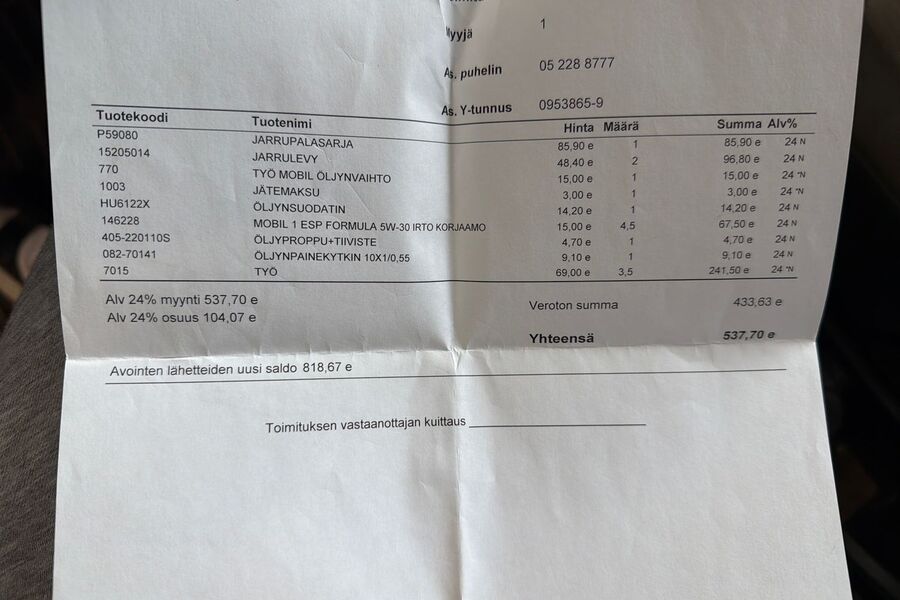 Chevrolet Cruze vaihtoauto
