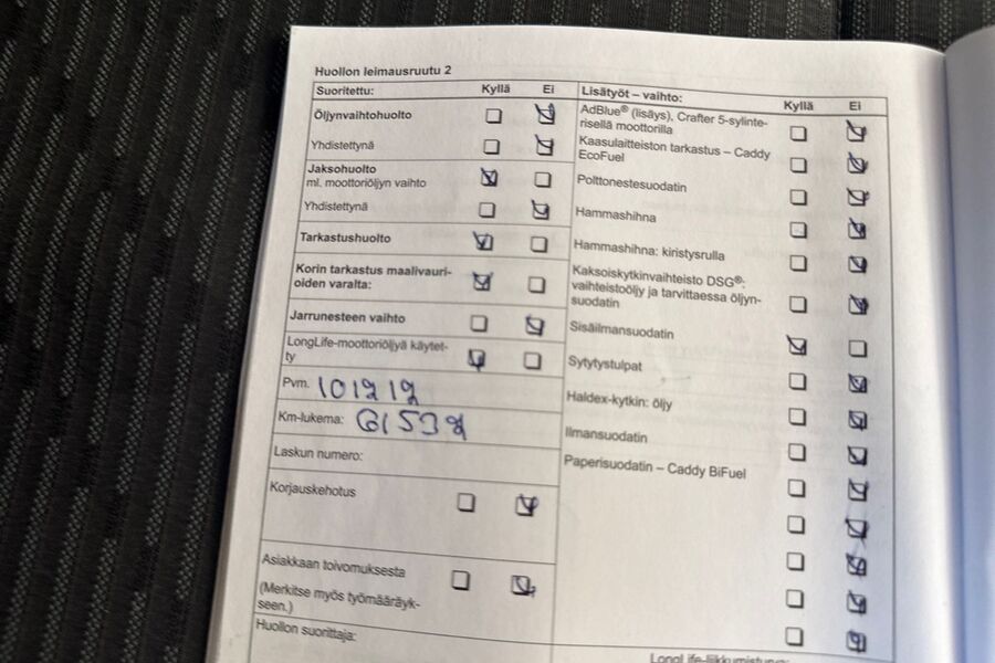 Volkswagen Caddy Maxi vaihtoauto