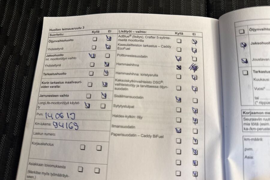 Volkswagen Caddy Maxi vaihtoauto