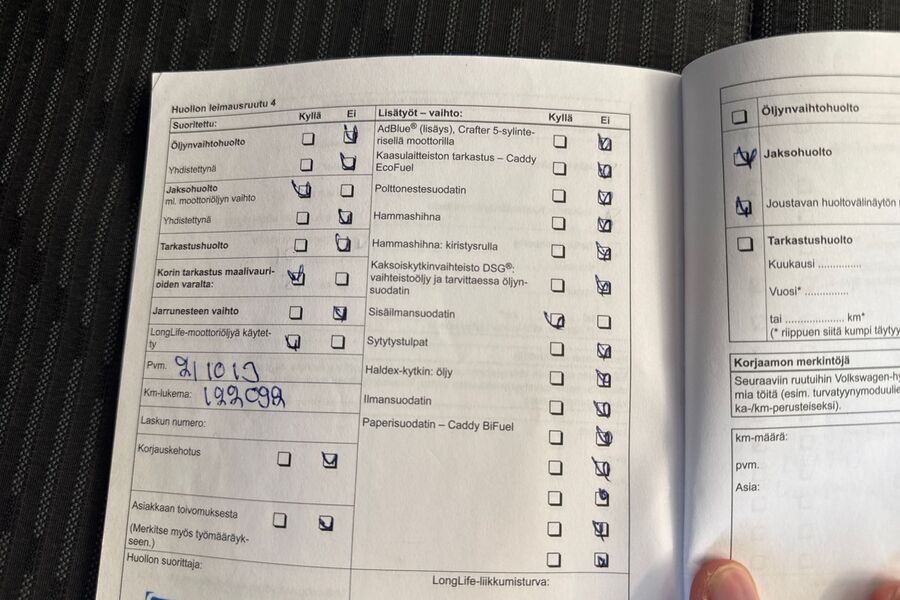 Volkswagen Caddy Maxi vaihtoauto