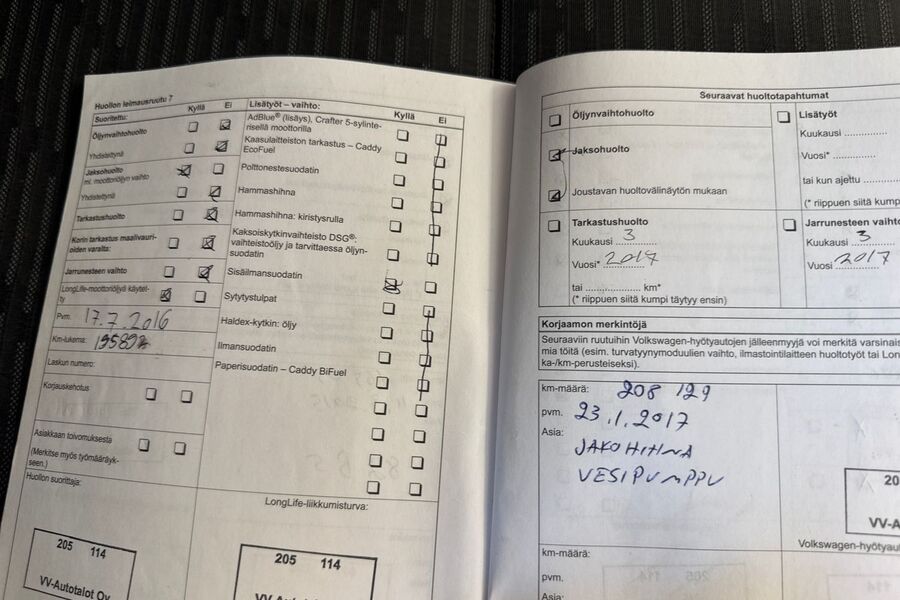 Volkswagen Caddy Maxi vaihtoauto