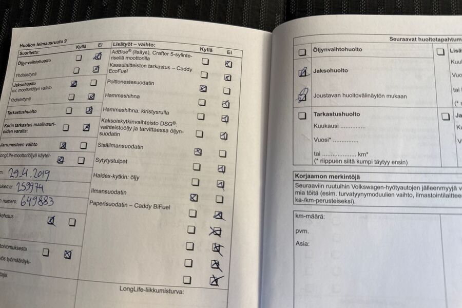 Volkswagen Caddy Maxi vaihtoauto