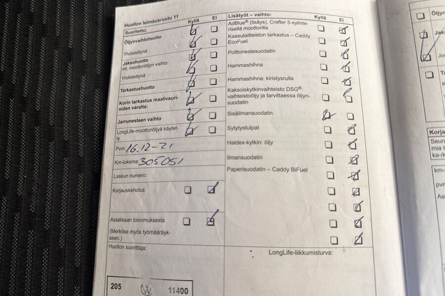 Volkswagen Caddy Maxi vaihtoauto