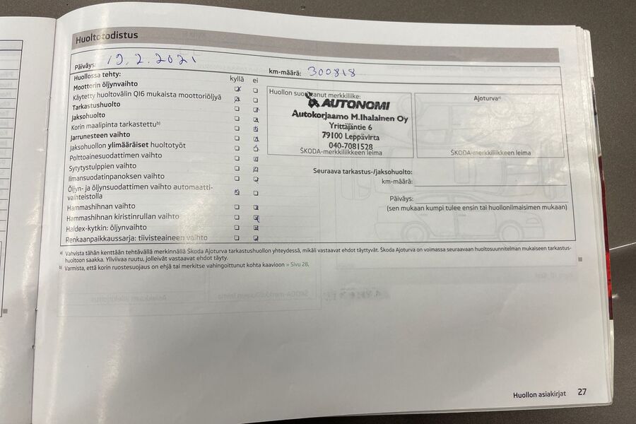 Skoda Superb vaihtoauto