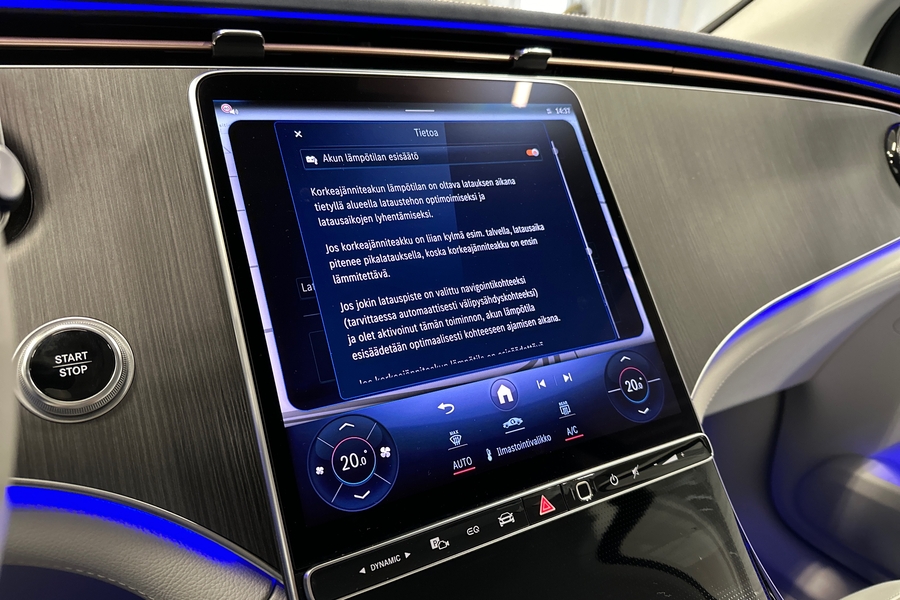 Mercedes-Benz EQE vaihtoauto