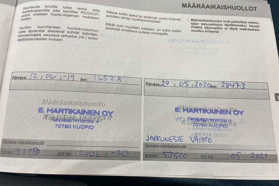 Peugeot 5008 vaihtoauto