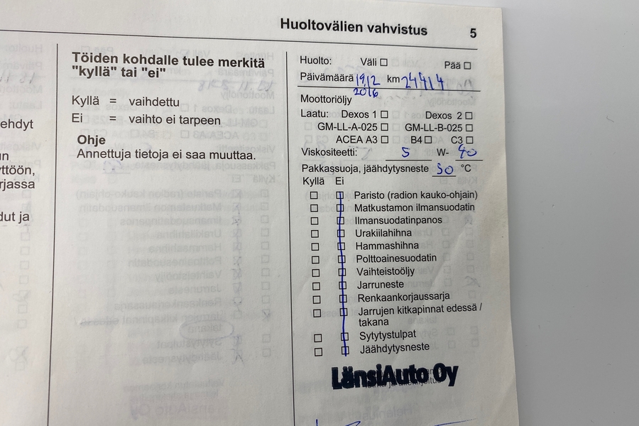 Opel Astra vaihtoauto