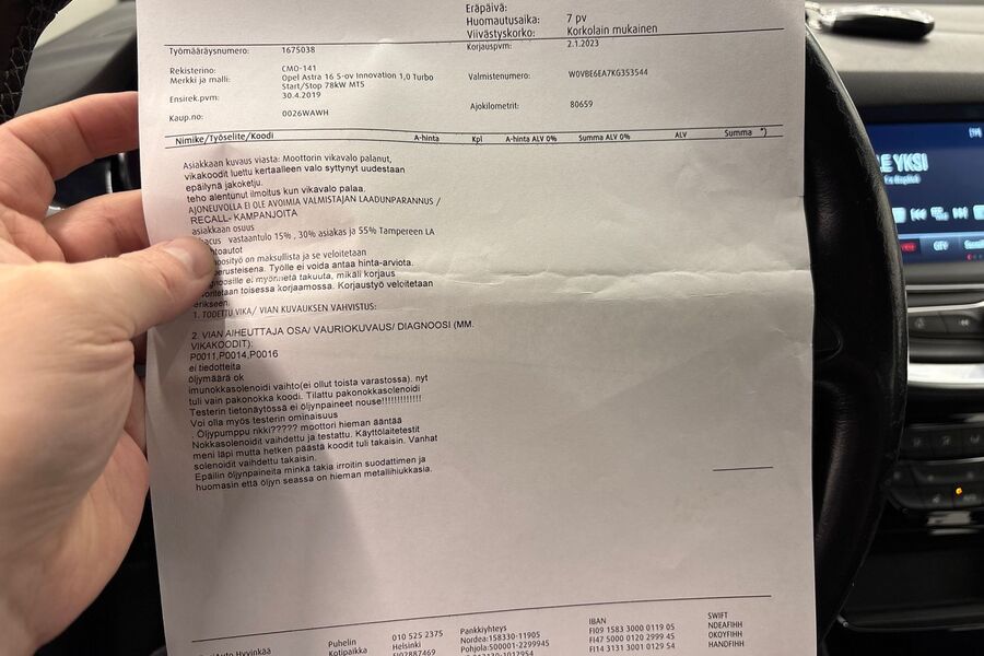 Opel Astra vaihtoauto