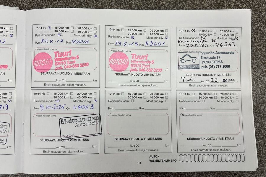 Nissan NOTE vaihtoauto