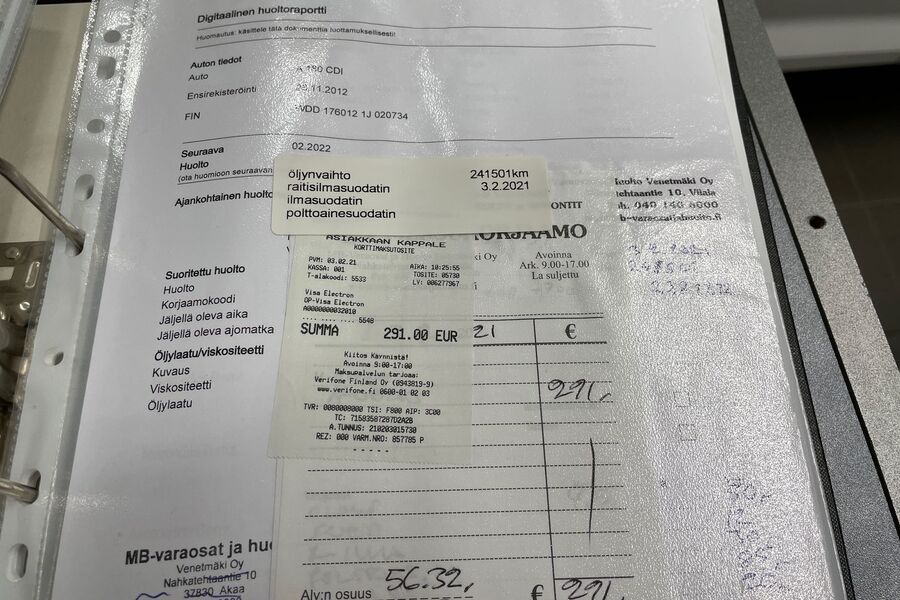 Mercedes-Benz A vaihtoauto