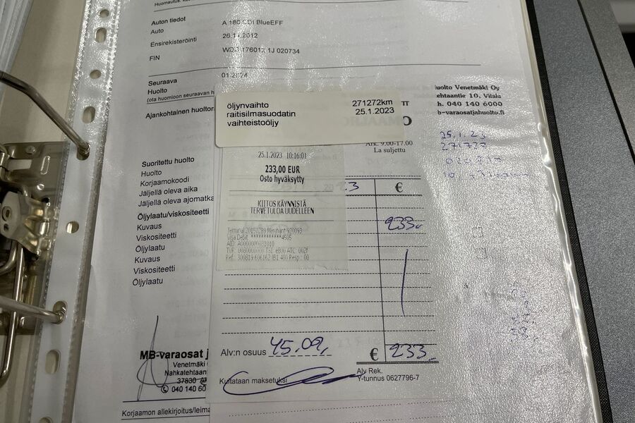 Mercedes-Benz A vaihtoauto