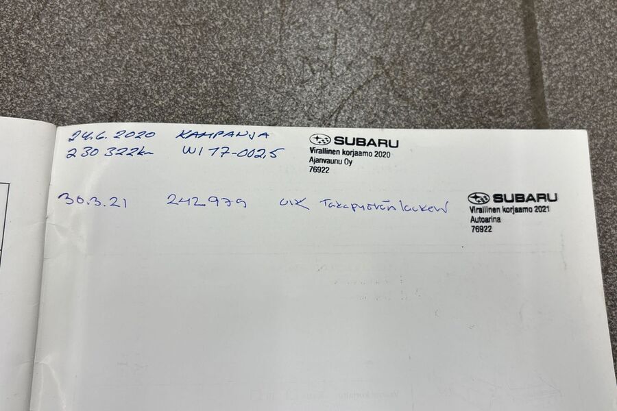 Subaru Forester vaihtoauto