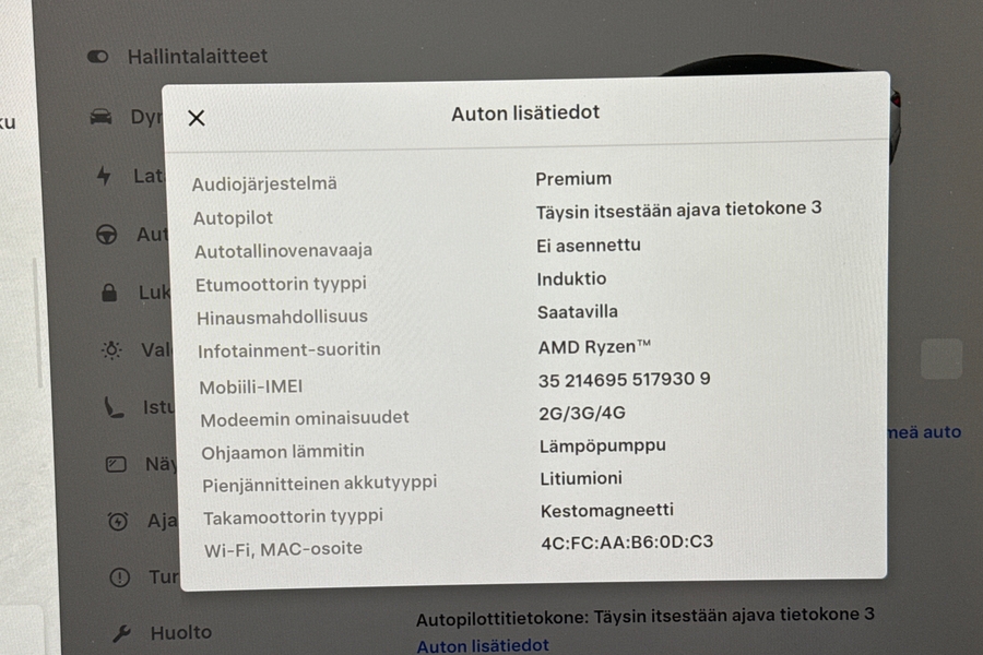 Tesla Model 3 vaihtoauto