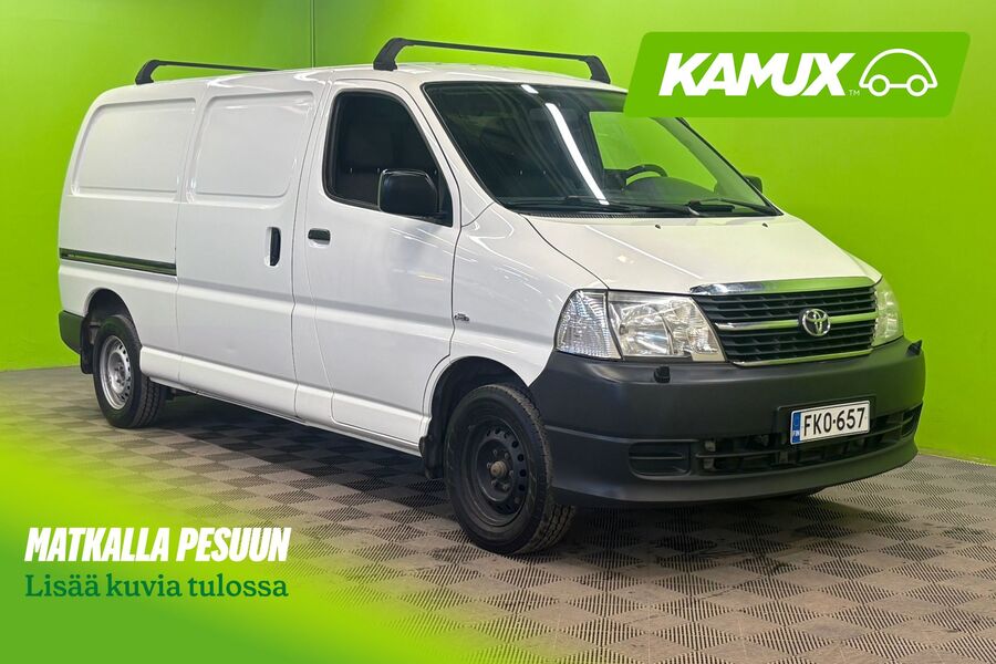 Toyota Hiace vaihtoauto