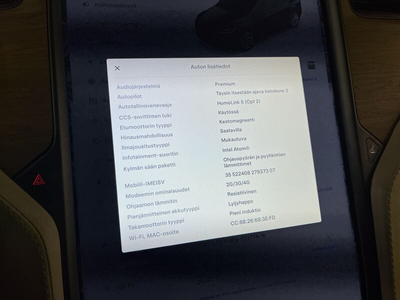 Tesla Model X vaihtoauto