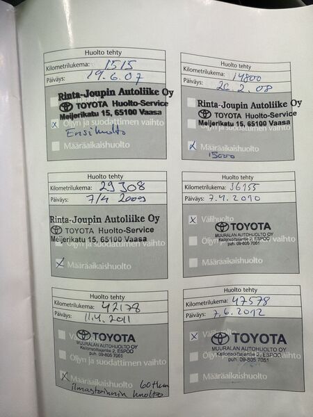 Toyota Auris vaihtoauto