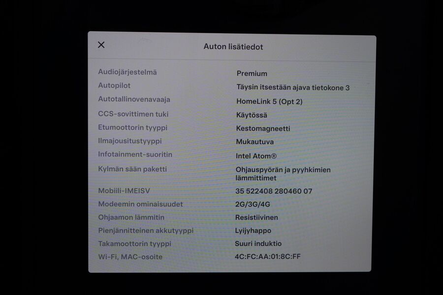 Tesla Model S vaihtoauto