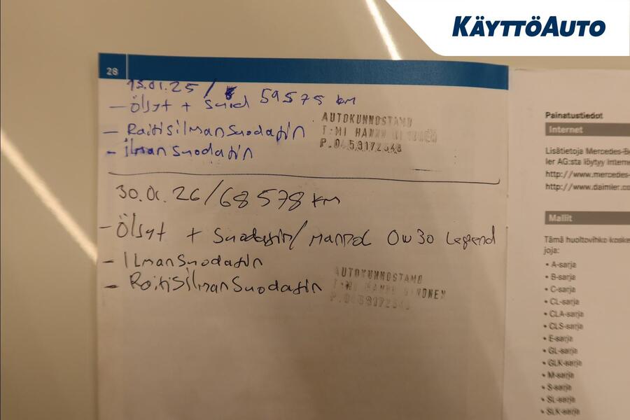 Mercedes-Benz B vaihtoauto