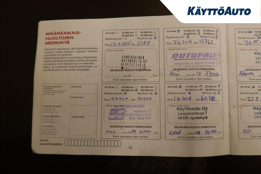 Nissan Qashqai vaihtoauto