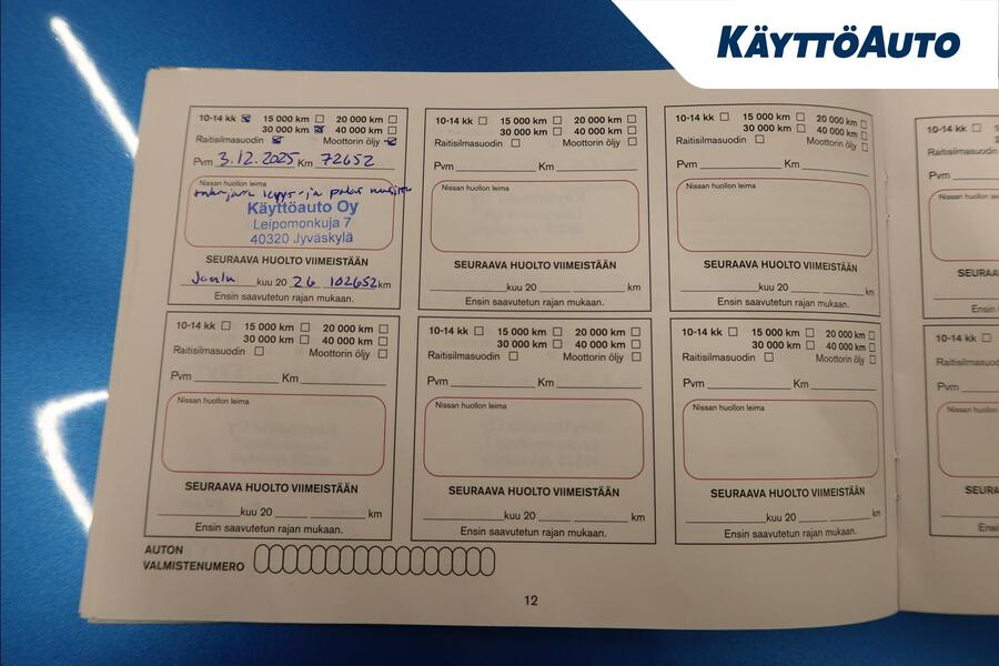 Nissan Qashqai vaihtoauto